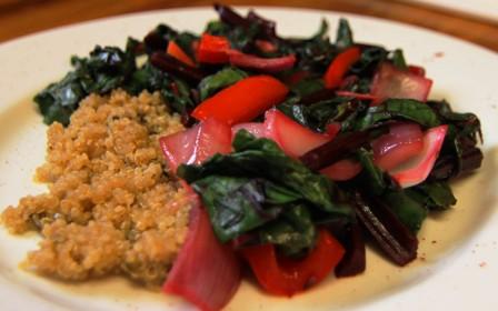 beet greens saute