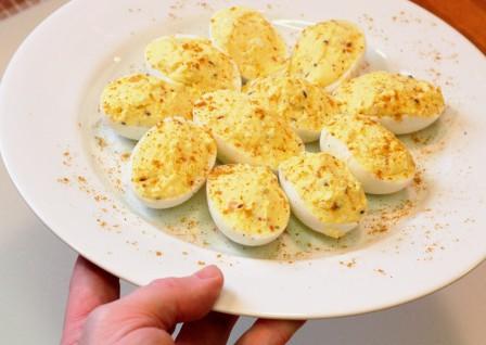 curried deviled eggs