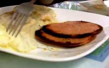 fried bologna truck stop breakfast