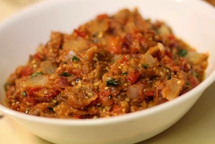 baingan bharta eggplant