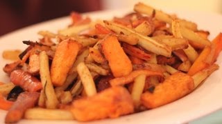 roasted vegetable fries