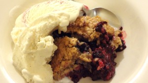 blackberry cobbler