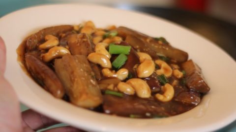 Chinese Eggplant Recipe with Sweet Sauce