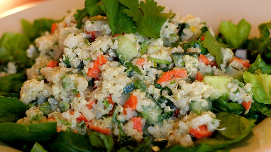 Quinoa Salad -- Banh Mi Style