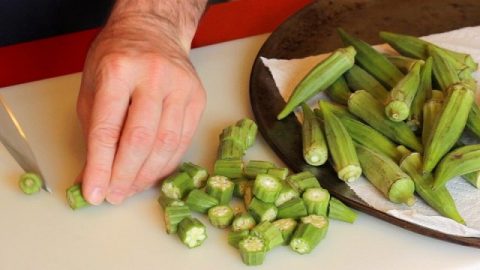 okra pods