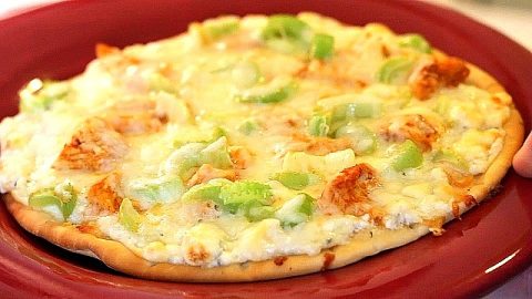 Spicy Buffalo Chicken Pizza