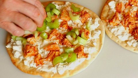 buffalo chicken pizza