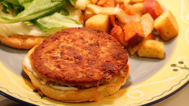 salmon Burger recipe