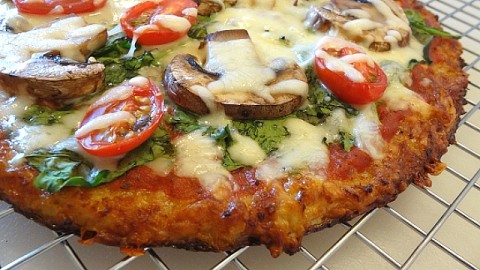 best cauliflower pizza crust