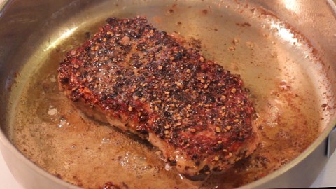peppercorn steak