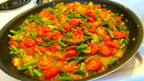 asparagus curry