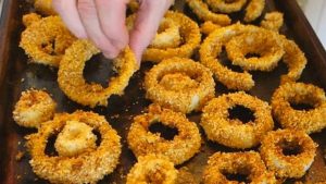 onion rings recipe