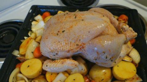 roast chicken