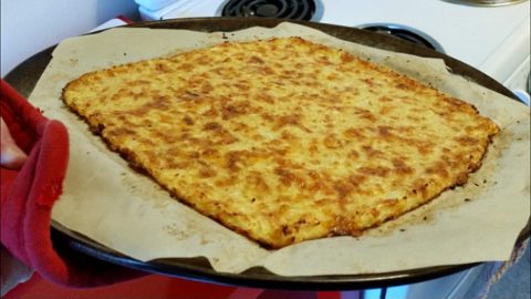 cauliflower pizza crust recipe