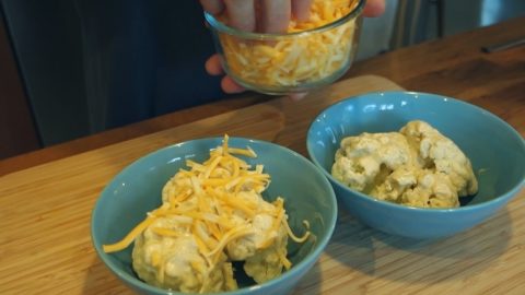 cheesy cauliflower