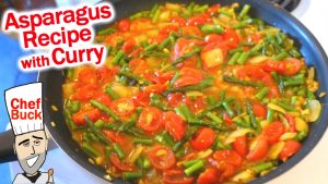 asparagus curry