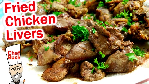 fried chicken livers