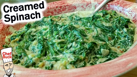 creamed spinach recipe