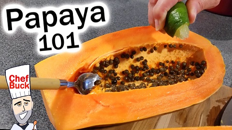 how to eat papaya