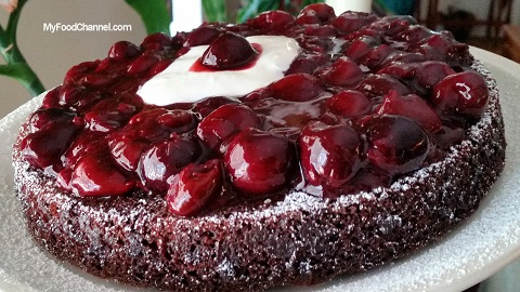 chocolate cherry cake