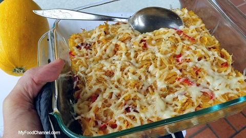 baked spaghetti squash recipe