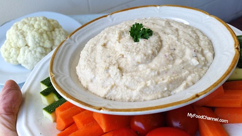 cauliflower hummus recipe