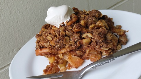 low fat apple crisp recipe