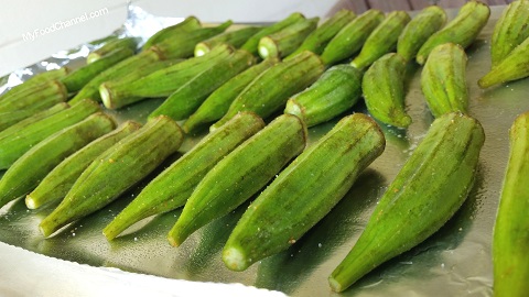 roasted okra recipe