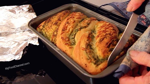 pesto Bread recipe