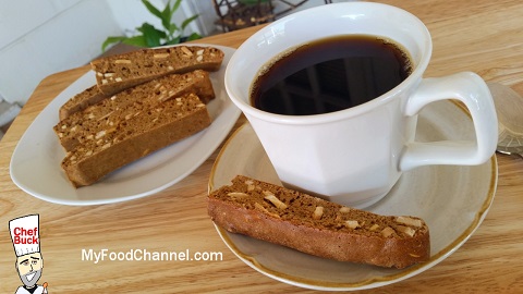 coffee biscotti