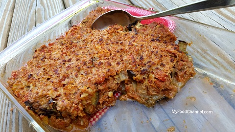 eggplant tuna casserole