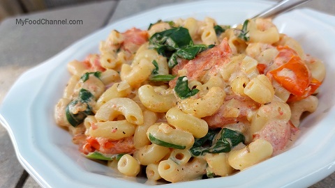 cream cheese pasta