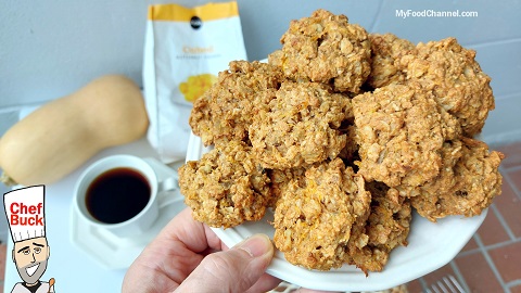 butternut squash oatmeal cookies