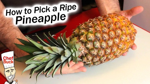 how to pick a ripe pineapple