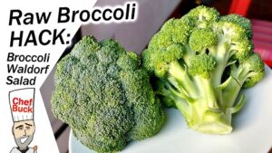 raw broccoli