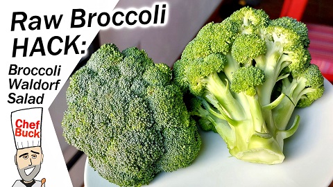 raw broccoli